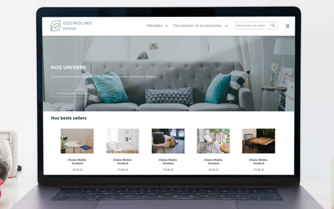 Occhiolino design – site e-commerce
